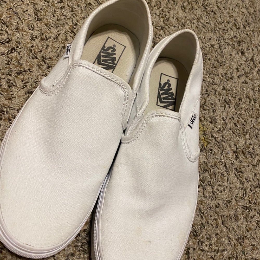 Vans, size 19, slip on